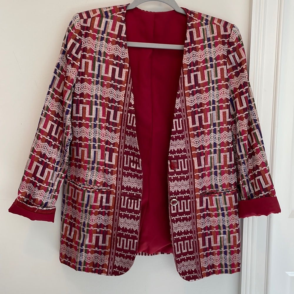 Vintage blazer from Beacons Closet